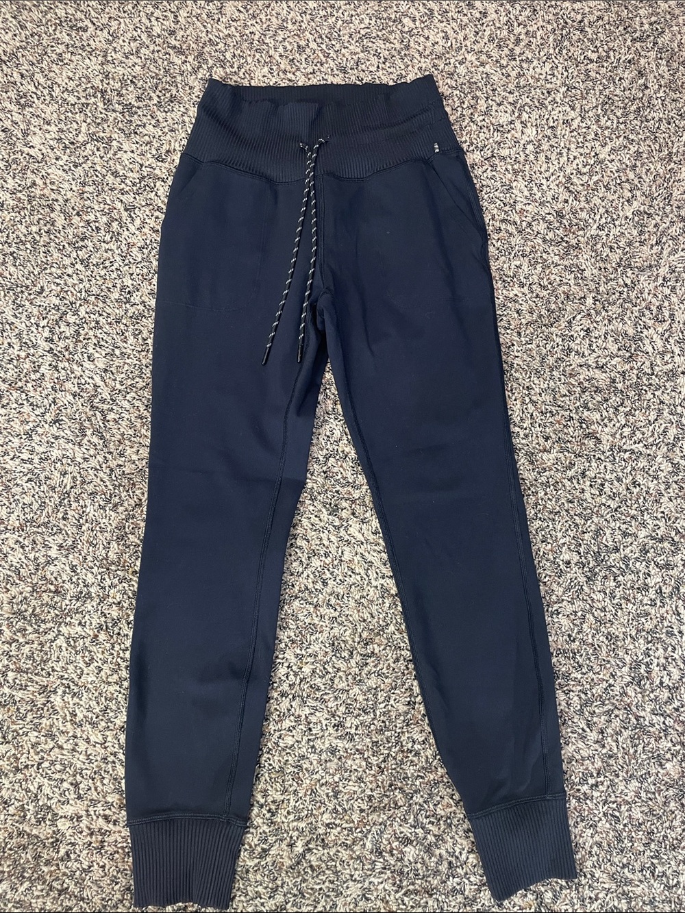 Avalanche High Rise Slim Fit Black Joggers Woman’s Size M GUC